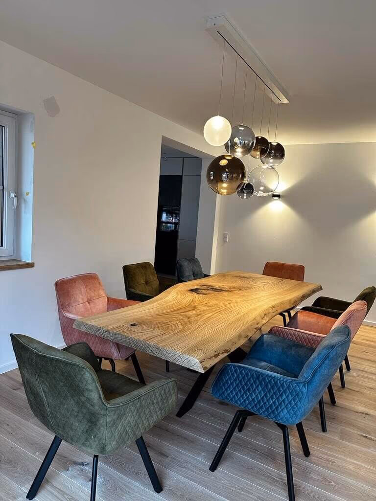 BRETTArt Unikat Bunte Designerstuehle — Unikattisch von BRETTArt Hamburg
