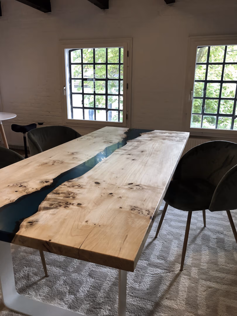 Designertisch River Table — Rivertable von BRETTArt Hamburg