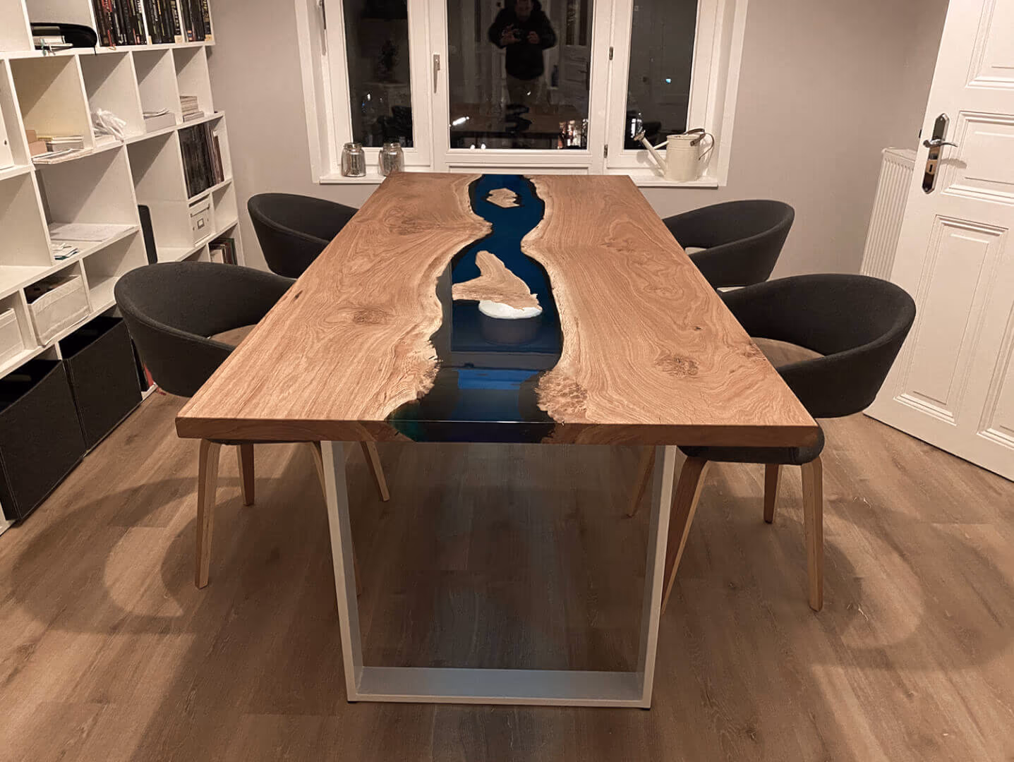 Esstisch River Table Designer Esszimmertisch — Rivertable von BRETTArt Hamburg