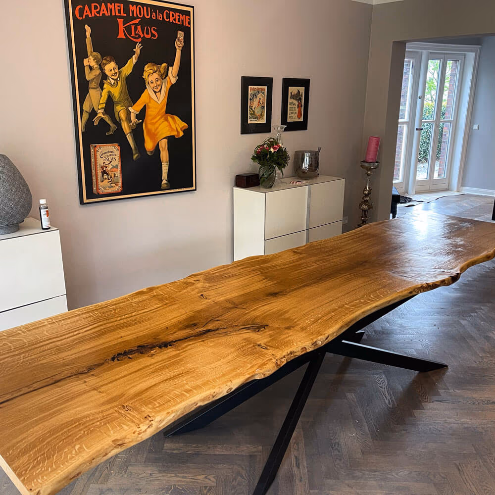 Massivholztisch Unikat Massivholz in Hamburg BRETTArt Hamburg — Unikattisch von BRETTArt Hamburg