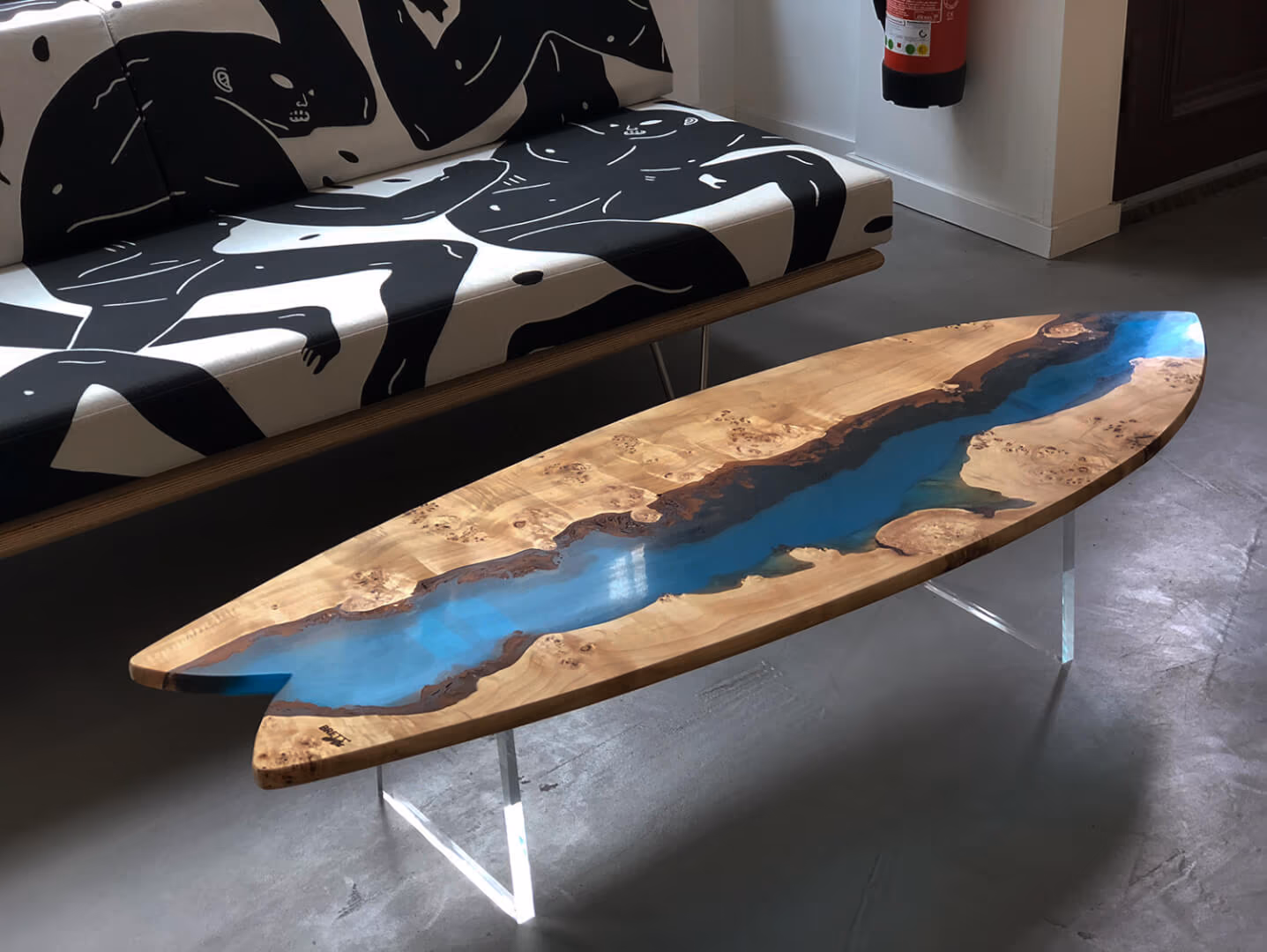 Surfmoebel Couchtisch Hamburg — Couch- & Loungetische von BRETTArt Hamburg