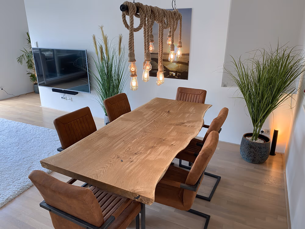 Unikattisch Hamburg Braun — Unikattisch von BRETTArt Hamburg
