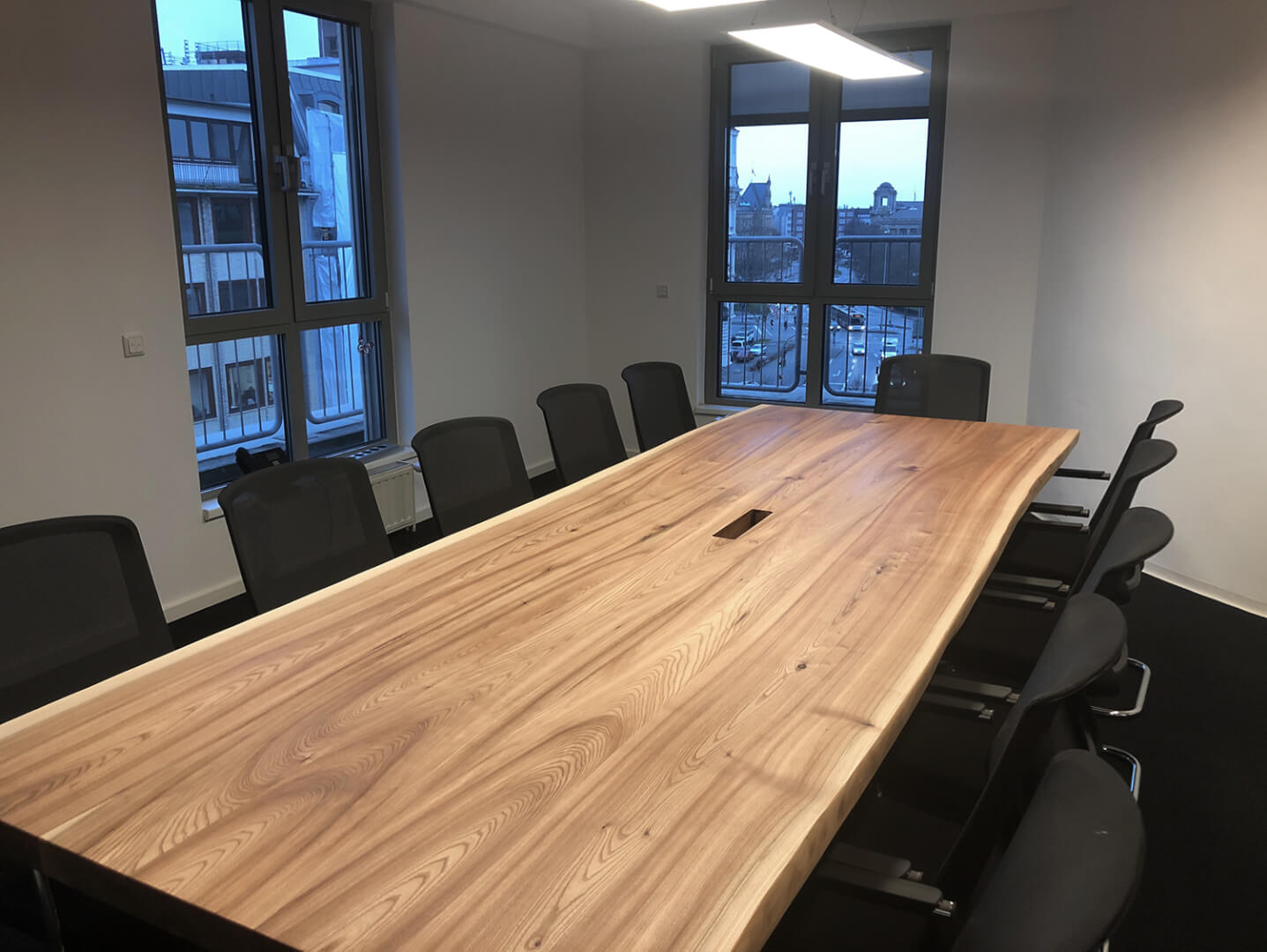 Großer Bürotisch | Tisch Konferenzraum | Holzwerk | Meeting